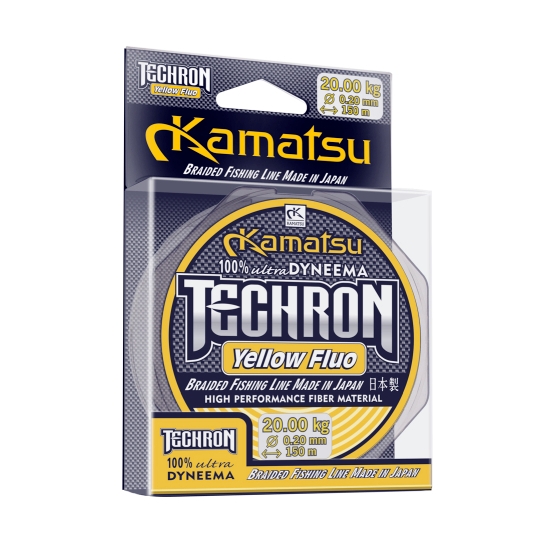 KAMATSU plecionka TECHRON FLUO 0.18mm/150m